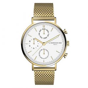 Liebeskind Berlin Femme Quartz Montre avec Bracelet en Acier Inoxydable LT-0192-MM