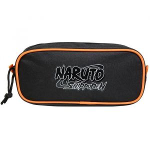 Trousse scolaire - BAGTROTTER - Naruto - Noir - Polyester - Zippée