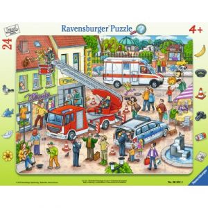 Ravensburger Au Secours! - Puzzle cadre 15 pièces