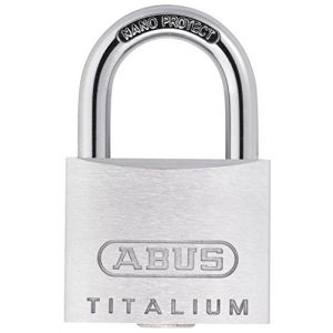Abus 54TI / 35mm Titalium Padlock card&eacute;e ABU54TI35C