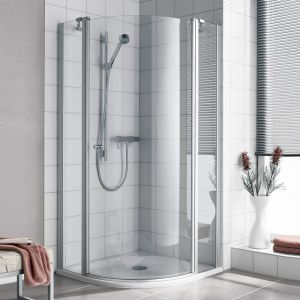 Kermi Ibiza 2000 Porte pivotante, avec élément fixe, I2S1R100201PK, I2S1R