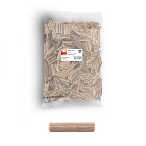 Tox Chevilles en bois Boltfix wood XL 8x40 mm, assemblage fiable de pièces en bois avec une tenue parfaite, convient pour meubles et les profilés d'angle, 500 pièces dans un grand paquet, 015600141