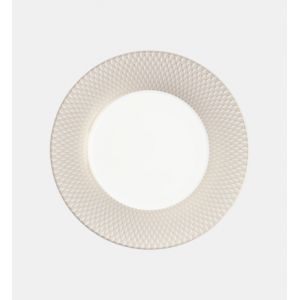 Image de Christofle Assiette de présentation Malmaison Impériale Porcelain Plati - MALMAISON IMPÉRIALE Blanc - Couleur Blanc - Taille Taille unique