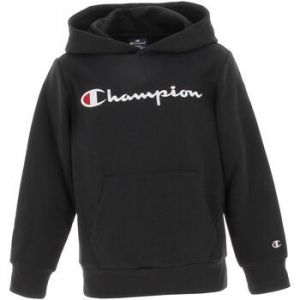 Champion Legacy American Classics B Ultra léger Powerblend Fleece Sweatshirt à Capuche, Nero, 7-8 Ans Enfants et Adolescents