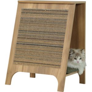 Zolux Console griffoir Bor&eacute;al 3 en 1 vert L pour chat