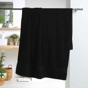 Image de Drap de Bain "Colors" 90x150cm Noir Prix