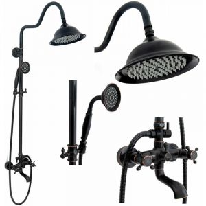 Réa Kit De Douche Retro Old Black