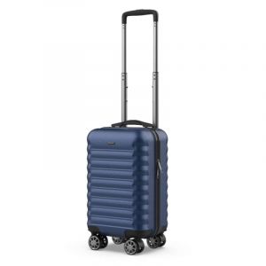Valise cabine Numada Upfly sous siège bleu marine