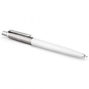 Image de Parker Jotter Originals Collection stylo bille, finition blanc classique, pointe moyenne, encre bleu, 1 stylo - 3026980968748