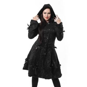 Manteau d'hiver de Poizen Industries - Manteau Alice Rose - L à XL - pour Femme - noir
