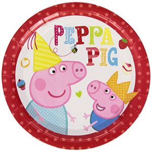 8 assiettes Peppa Pig (23 cm)