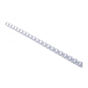 Exacompta 75302E - Bo&icirc;te de 100 peignes &agrave; reliure PVC, bleu, diam&egrave;tre 10 mm