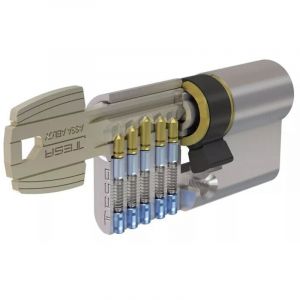 Vachette Cylindre &agrave; bouton nickel&eacute; - Vari&eacute; - 40 x 40B