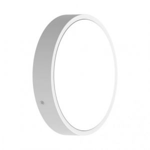 Ledvance Applique Plafonnier Bulkhead rond - Blanc - IP65 - 3000K / 4000K - 286148