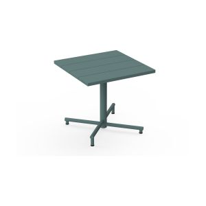 Fatboy Table de jardin carrée en aluminium sauge foncé 80x76cm Fred's