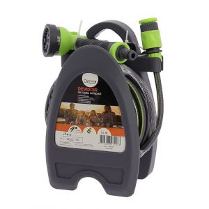 Tuyau d'eau 10 m avec mini enrouleur OPTIMA