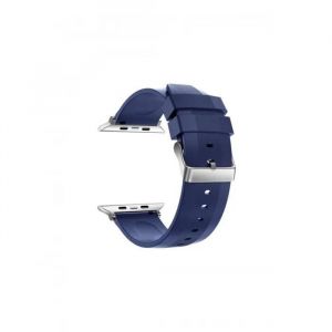 Bracelet Pour Montre Universelle 22mm Buckle Bleu Ksix