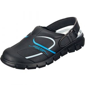 Image de Abeba 7331-36 Dynamic Chaussures sabot Taille 36 Noir/Bleu