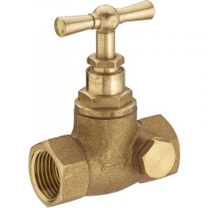 Noyon & Thiebault Robinet d'arr&ecirc;t double femelle &agrave; purge F1/2' (15x21) 1217-15L1 - Noyon&thiebault