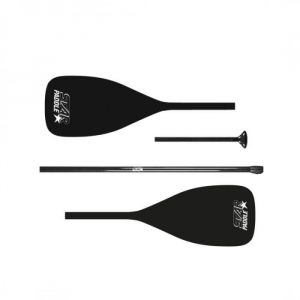 Poolstar STAR PUMP - PB-RPAD714 - Pagaie Sup/Kayak Fiber 2in1 Star Paddle - 4 Sections - Ajustable 165 à 215 cm - Fibre de Verre/ Aluminium - 900g