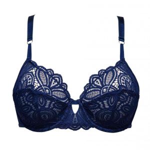 Image de Sans Complexe Soutien-gorge corbeille armatures - Bleu - Couleur Bleu - Taille 90C