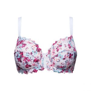 Sans Complexe Soutien-gorge classique armatures Arum Mosaic rouge