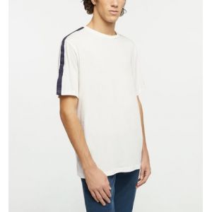 Tommy Hilfiger Pour homme. Top de pyjama ?tabli blanc