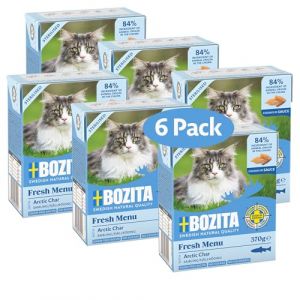 Bozita Tetra Bouchées en sauce 6 x 370 g - Sterilised omble arctique