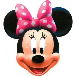 Masque en carton Minnie