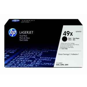 Image de HP Q5949XD - Pack de 2 toner 49X noir 6000 pages