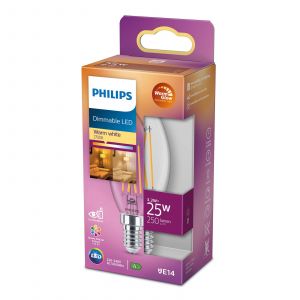 Philips Ampoule flamme LED E14 2 W 827 WarmGlow