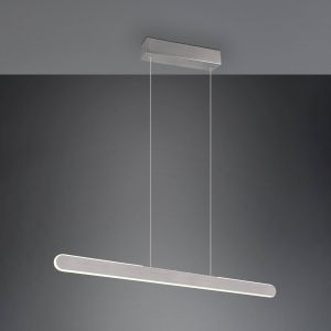 Suspension led 28W 2700-6500K aluminium poli helena - Aluminium poli - Lúzete