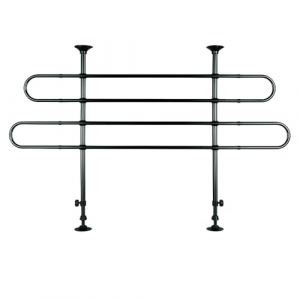 Grille de s&eacute;paration r&eacute;glable universelle pour chien &ndash; largeur 90-155 cm & hauteur 75-134 cm