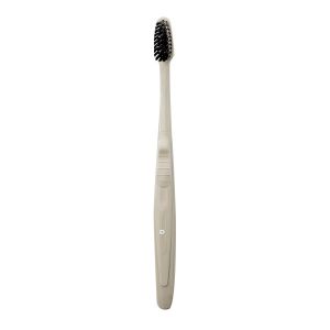 Bioseptyl Brosse &agrave; dents adulte plastique recycl&eacute; recyclable Medium Grise