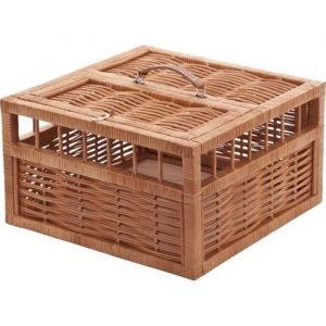 Cage en osier pour oiseaux - Pigeon