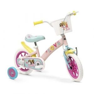 Toimsa Barbie Love Velo Pour Enfants De 3 A 5 Ans, Avec Stabilisateurs