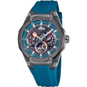 Image de Lotus Montre Homme - 18946-2 Bracelet Silicone Bleu