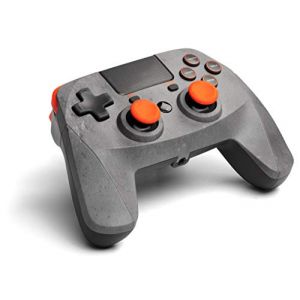 Image de Snakebyte PS4 GAME:PAD Manette sans fil Bluetooth PAD 4 S pour PS4 - Rock Edition - gris/orange