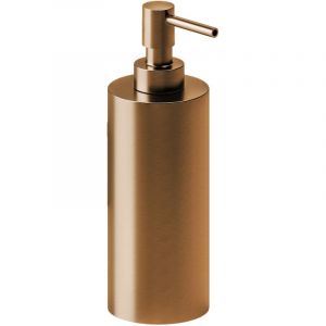 Architect Sp porte-savon liquide distributeur de savon blanc noir mat à poser sur plan (240 ml) - Cosmic