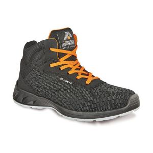 Aimont Chaussure de sécurité montante de type urban sport AVANGER S3 SRC - DM10184 - taille: 45 - Noir / Orange