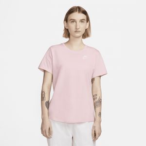 Nike Tee-shirt Sportswear Club Essentials pour femme - Rose - Taille M - Female