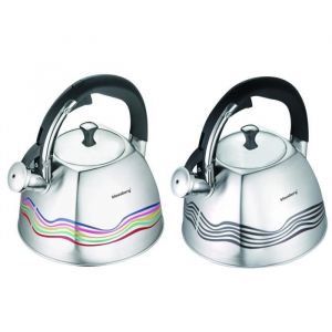 Klausberg 7099 - Fluitketel - RVS - 3.0 liter - Magic light