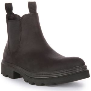 Ecco Homme Grainer Boots, Black, 46 EU