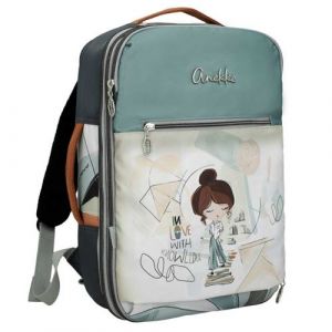 Anekke - Sac &agrave; dos cabine extensible "Sophia" - 29 x 41.5 x 15 cm - Multicolore