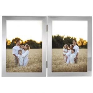 Hama Cadre photo en aluminium argenté 10 x 15 cm