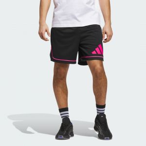Adidas Pantalon de basket-ball bos short homme noir / rossho