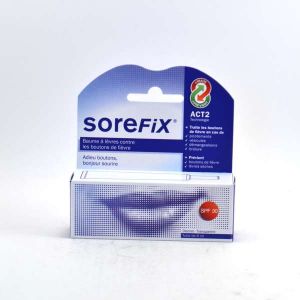 Image de Fluocaril Sorefix - Baume à lèvres contre les boutons de fièvres