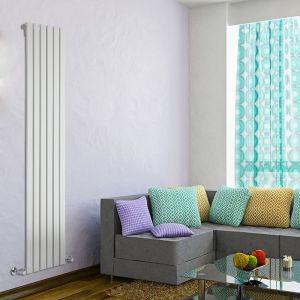 Hudson Reed TDRWSP3 - Radiateur vertical design en Acier 1780 x 420 mm rang unique