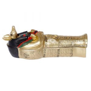 Puckator Statuette sarcophage Anubis et Momie petit