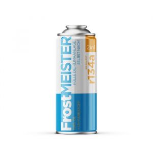 Canette R&eacute;frig&eacute;rant R134A - 400ml - Recharge de climatisation de voiture FROSTMEISTER 2in1
